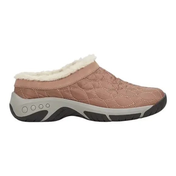 Easy Spirit Women's Wimmy Cozy Water Repellent Mules Brown Size 9 - Picture 2 of 5